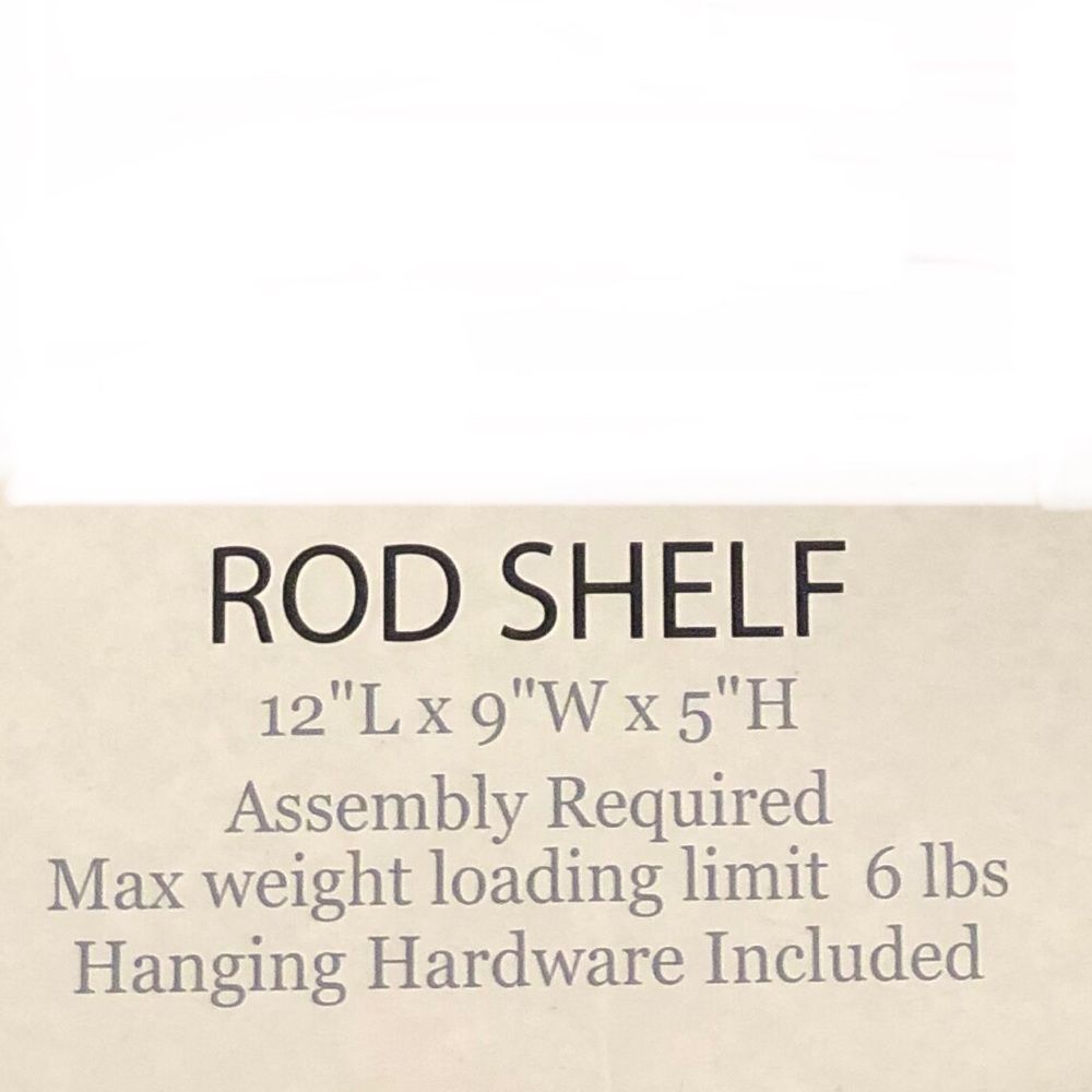 Shelf with Hanging Rod - Picture 3 of 3